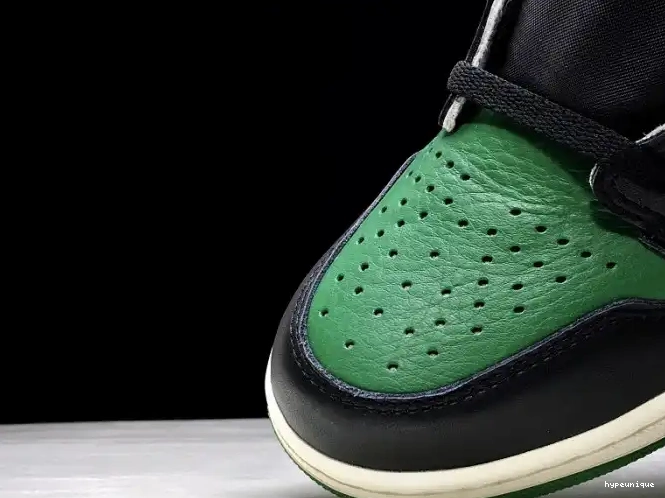HYPE Green Air NRG Jordan OG 1 Sail-Black Pine High 555088-302 0616